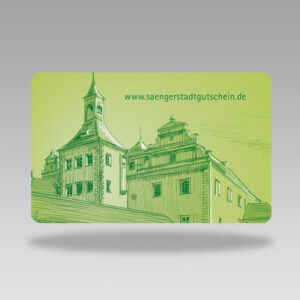 Sängerstadt Gutschein Gutscheinkarte