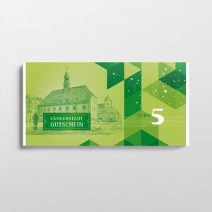 Sängerstadtgutschein 5 €